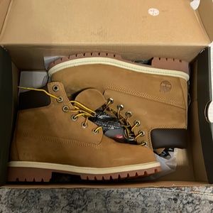 Timberland Rust Nubuck Boots - Junior